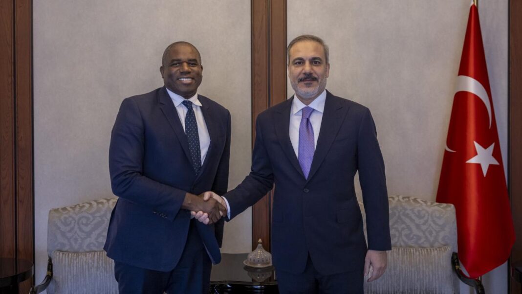 David Lammy ve Hakan Fidan
