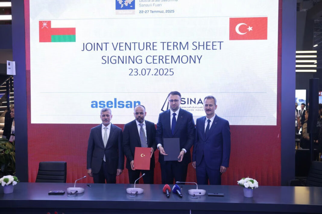 ASELSAN ve Ummanlı SINAN Industries