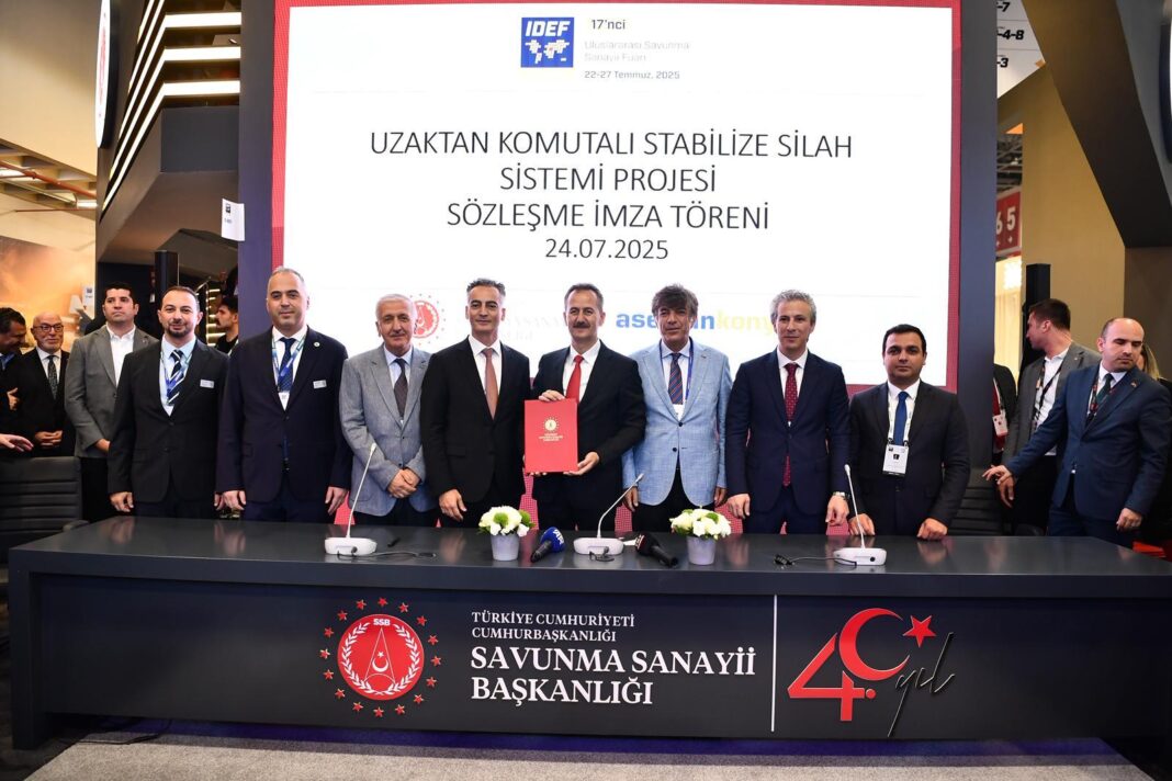 MAKS40 Sahada: ASELSAN Konya ile SSB Arasında UKSS-J Sözleşmesi İmzalandı