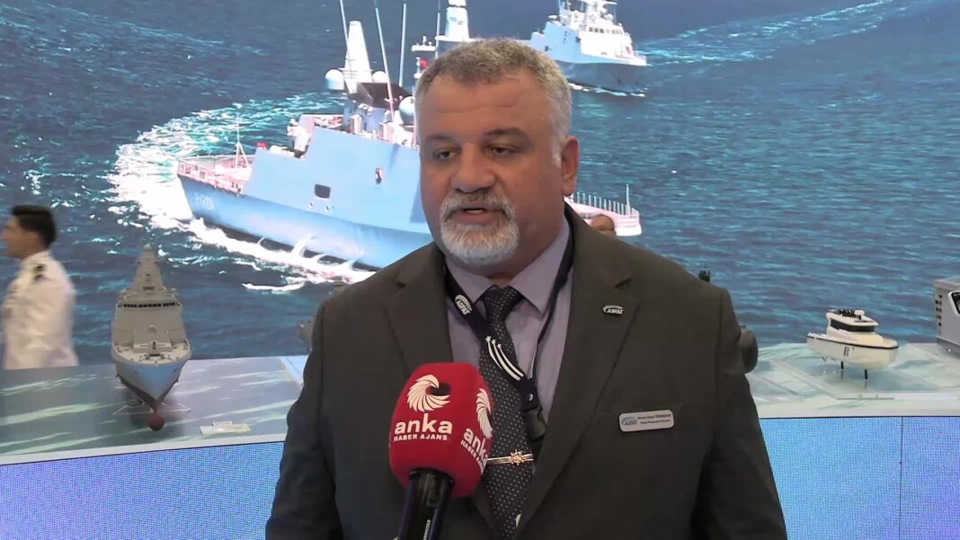 ASFAT Deniz Programları Direktörü Yüksekdağ: Deniz platformlarımız IDEF-2025’te büyük beğeni topluyor