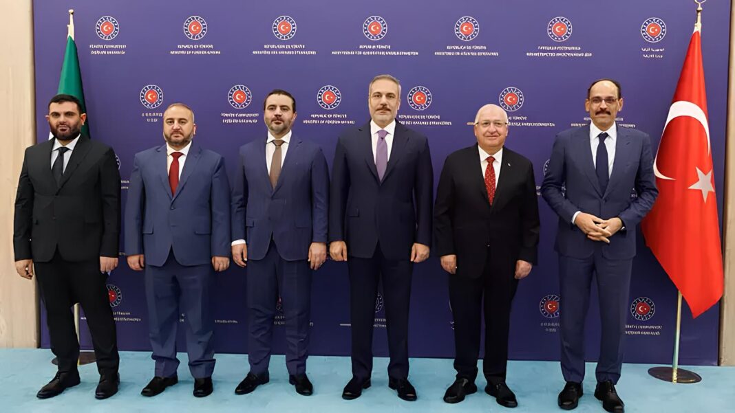 Ankara’da Türkiye-Suriye Güvenlik İş Birliği Görüşmesi (1) Ankara’da Türkiye-Suriye Güvenlik İş Birliği Görüşmesi