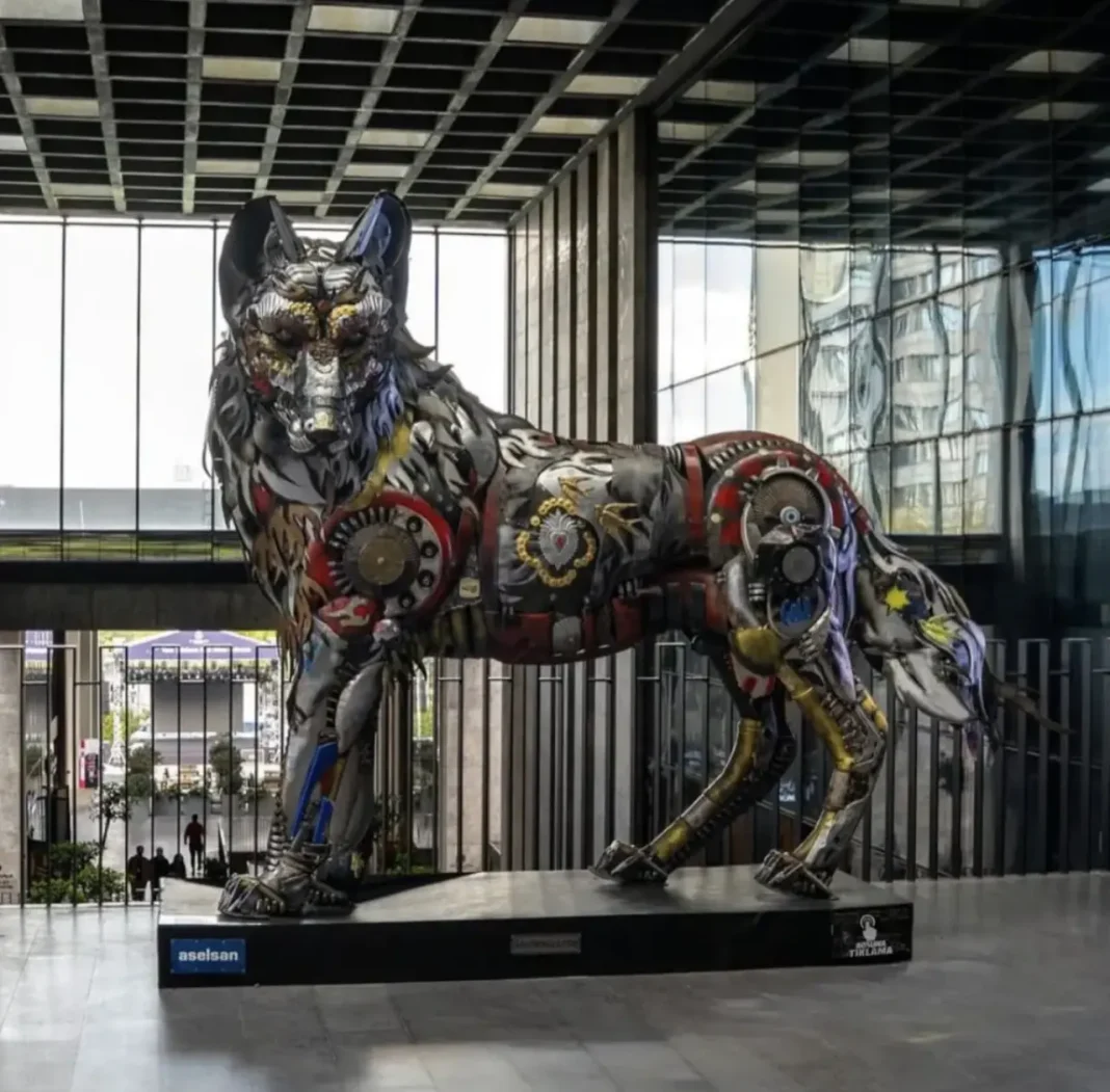 ASELSAN’ın “Bozkurt” Heykeli Ziyarete Açıldı