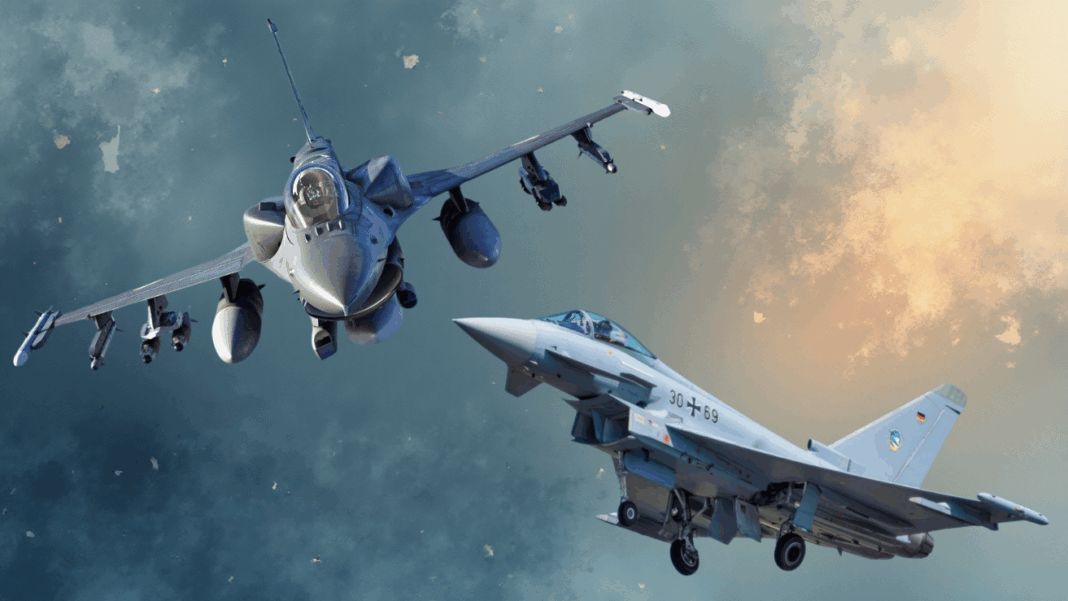 Eurofighter Typhoon VS F-16