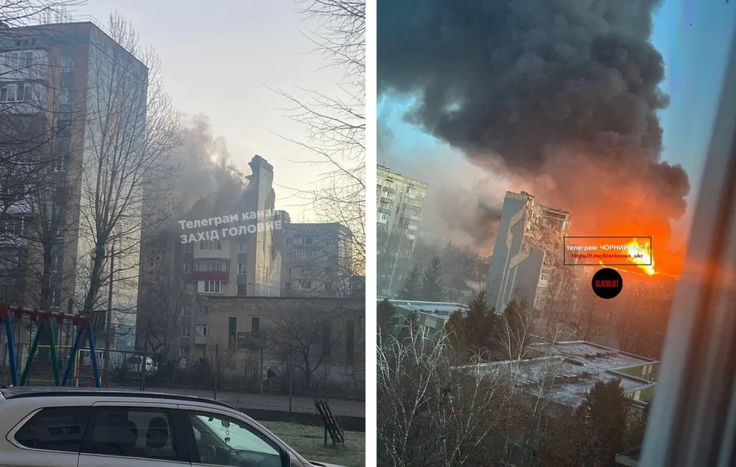 Rusya, Ukrayna’nın Batı Bölgelerine Büyük Hava Saldırısı Düzenledi