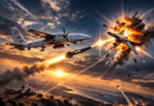 AKINCI Vuruşu: Şehit EREN Füzesi ile Shahed-136 Benzeri Hedef İmha Edildi