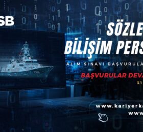 13 FARKLI POZİSYONA SÖZLEŞMELİ BİLİŞİM PERSONELİ ALINIYOR