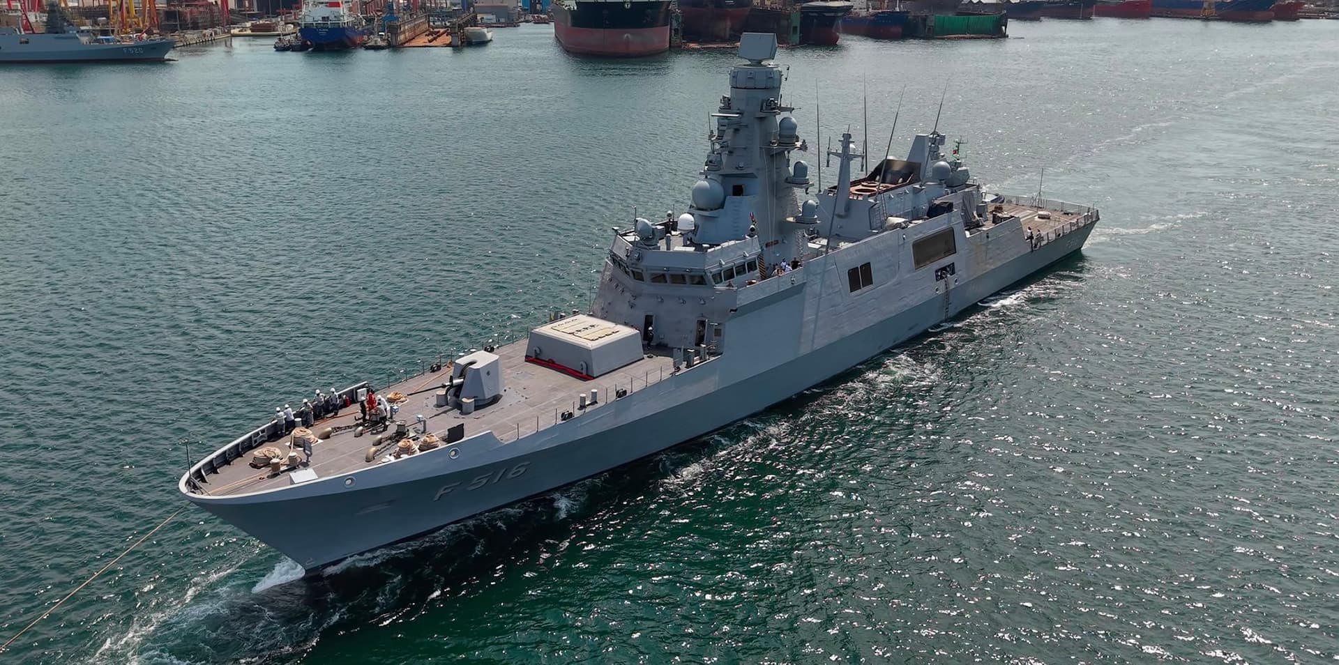Türkiye’nin İkinci İSTİF Sınıfı Fırkateyni TCG İzmir Deniz Testlerine Başladı