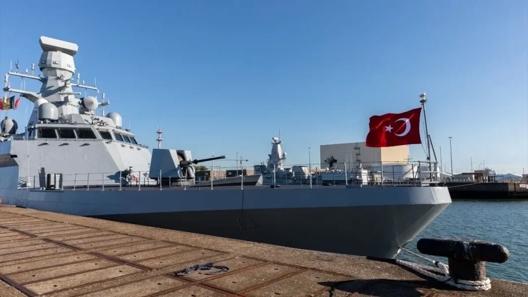 TCG Burgazada Belçika’da Ziyarete Açıldı
