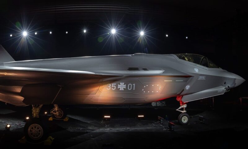 Almanya’nın İlk F-35A’sı Üretim Hattından Çıktı