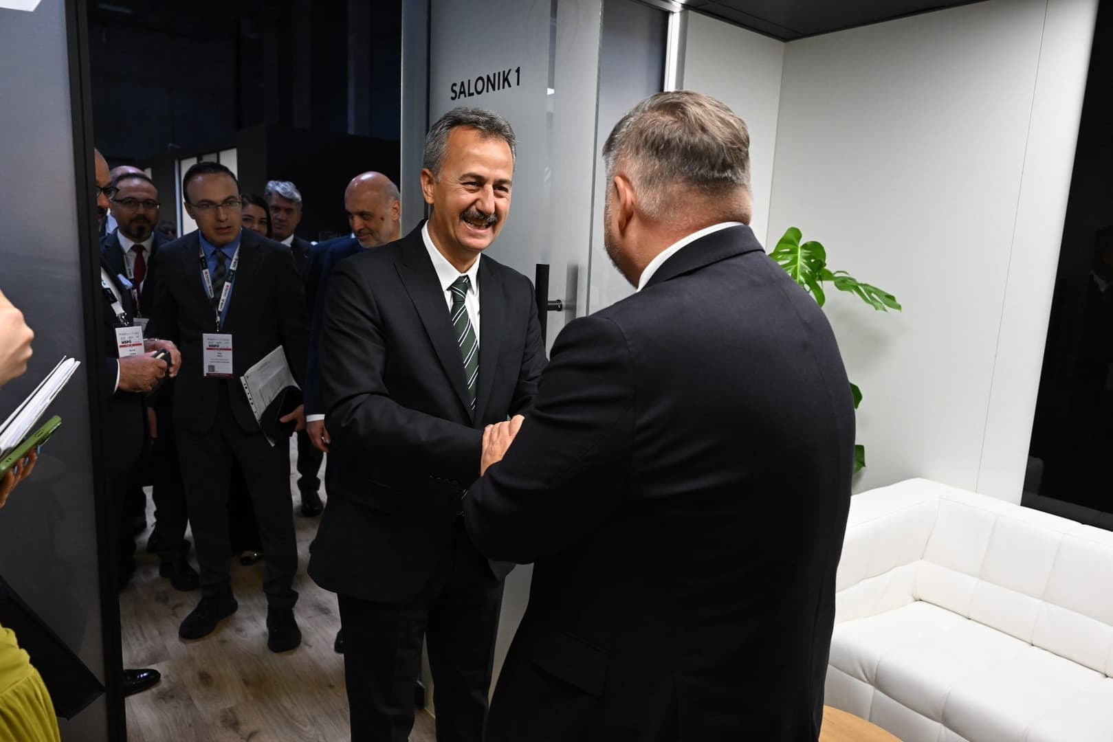 SSB Başkanı Görgün Golota ile ortak üretim modelini konuşdu