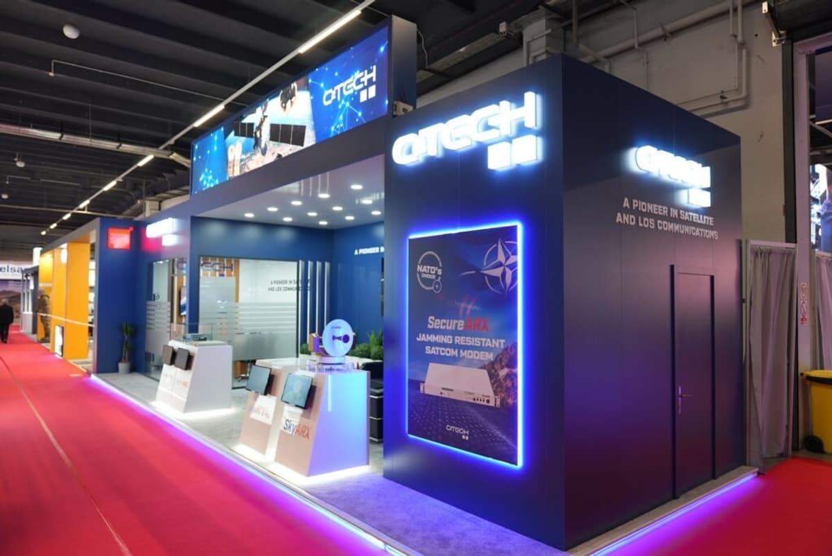 TUSAŞ iştiraki CTech, Polonya’da SecureARX modemini  tanıtıyor.