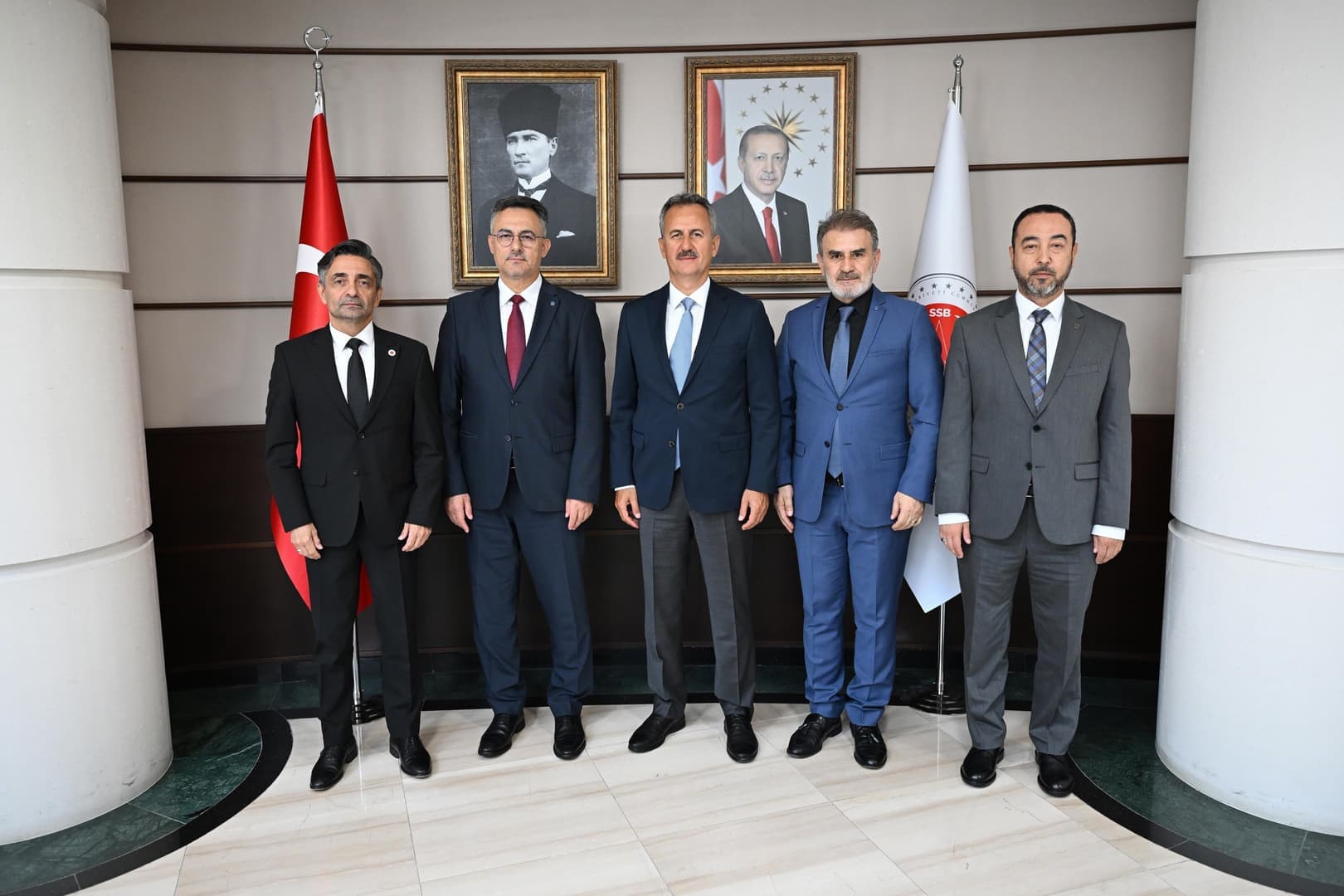 Savunma Sanayii Başkanlığı Bursa Teknik Üniversitesi Rektörünü Ağırladı
