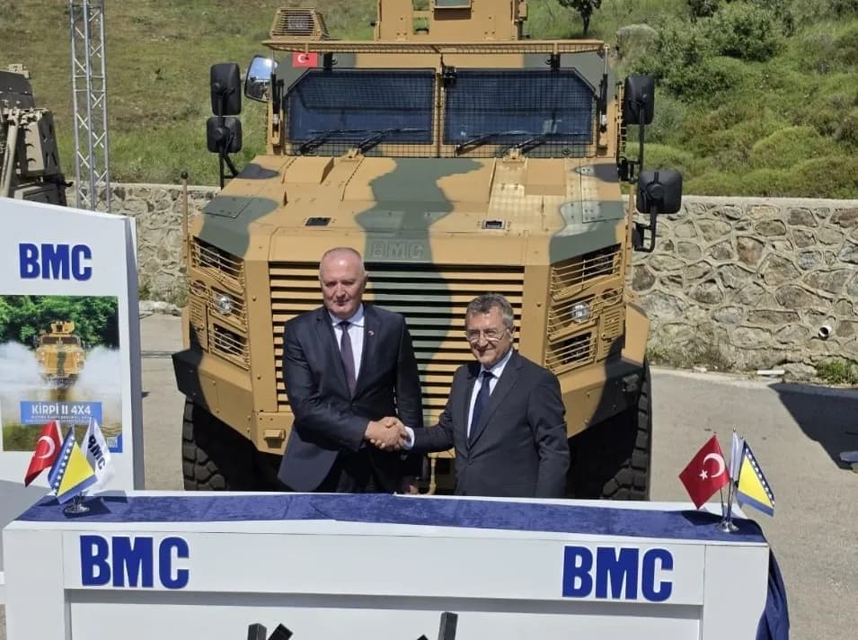 Türkiye’den Bosna Hersek’e Savunma Desteği