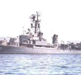 TCG Muavenet, 34 Yıl Önce Sea Sparrow Füzeleriyle Vuruldu