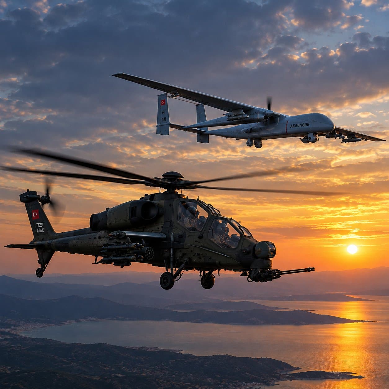 Nijerya’nın TUSAŞ’tan 12 AKSUNGUR ve 6 T-129 ATAK Tedariki Gündemde